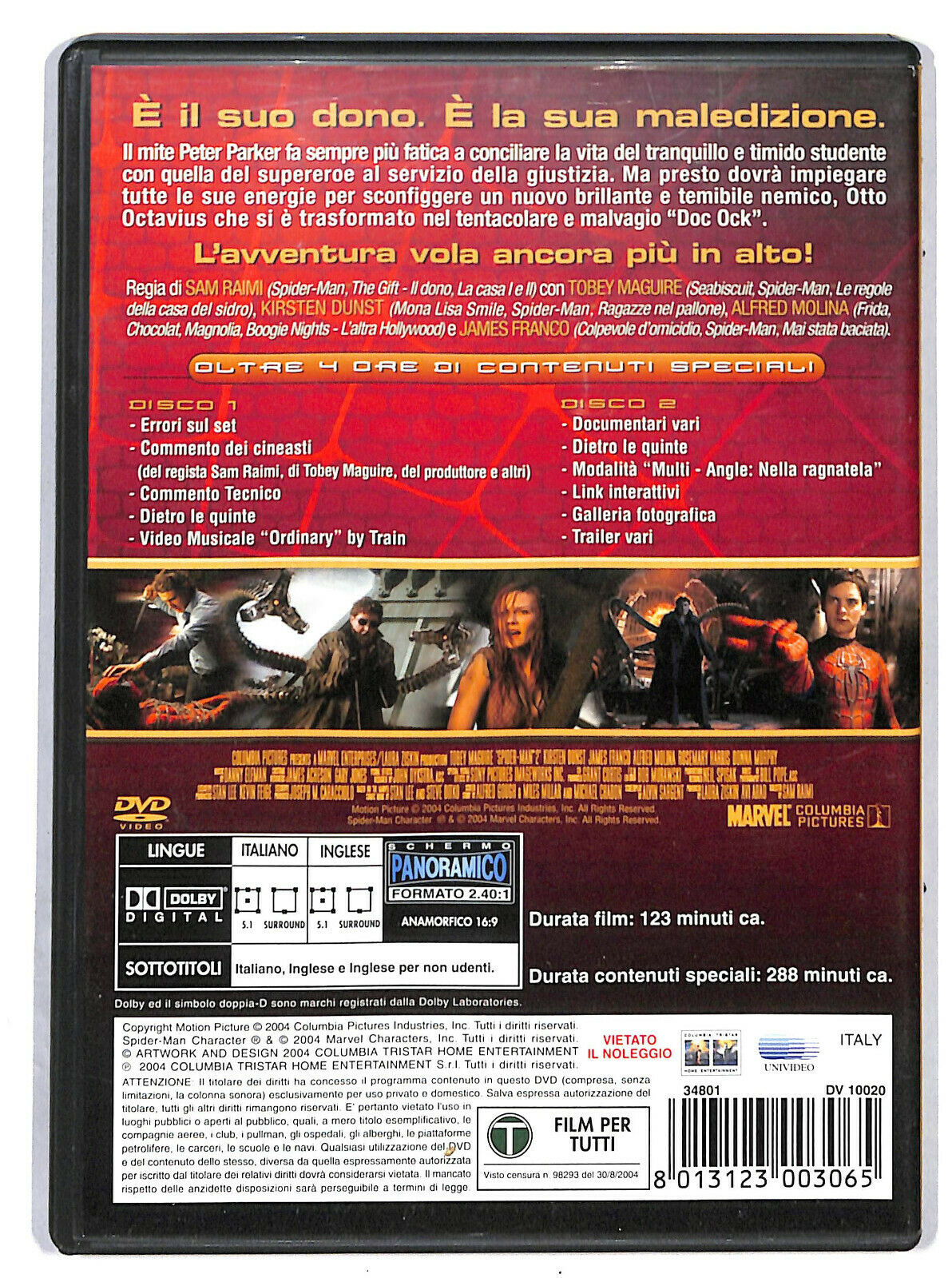 EBOND Spider Man 2 ( 2 DVD)   DVD D604951