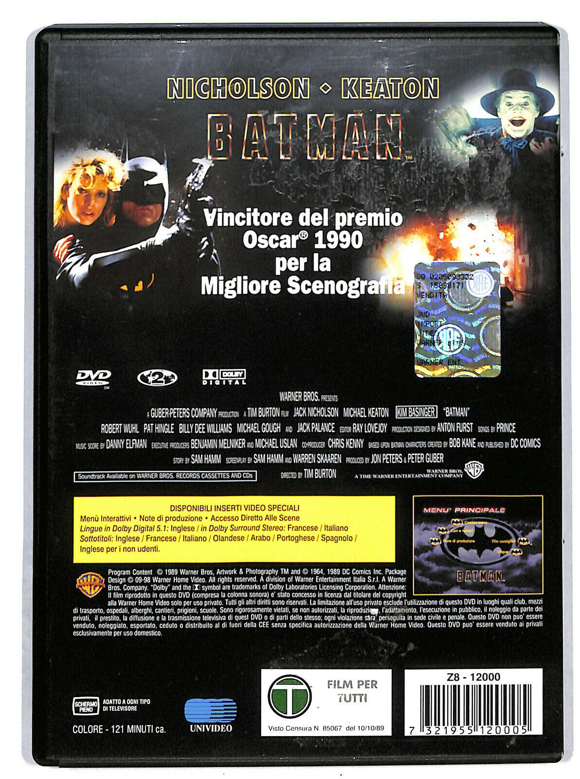 EBOND Batman  DVD D604960