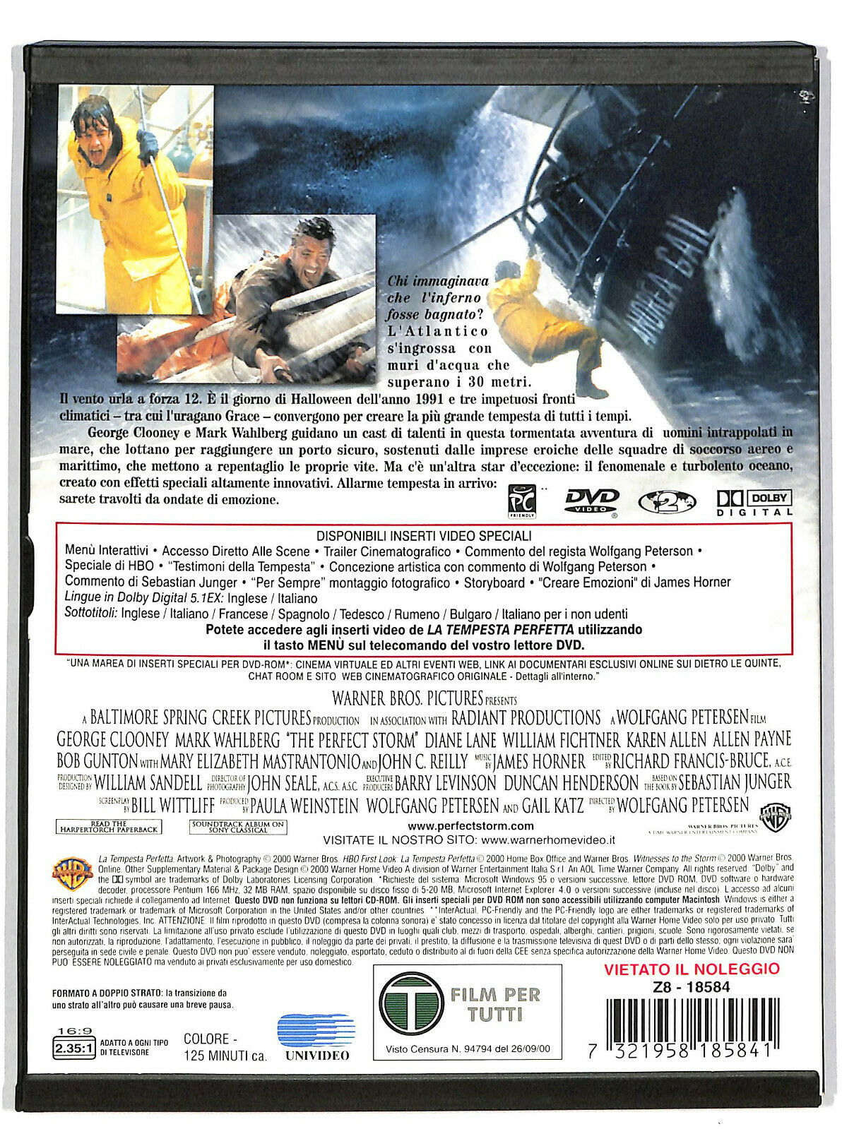 EBOND La Tempesta Perfetta  DVD Snapper D605057