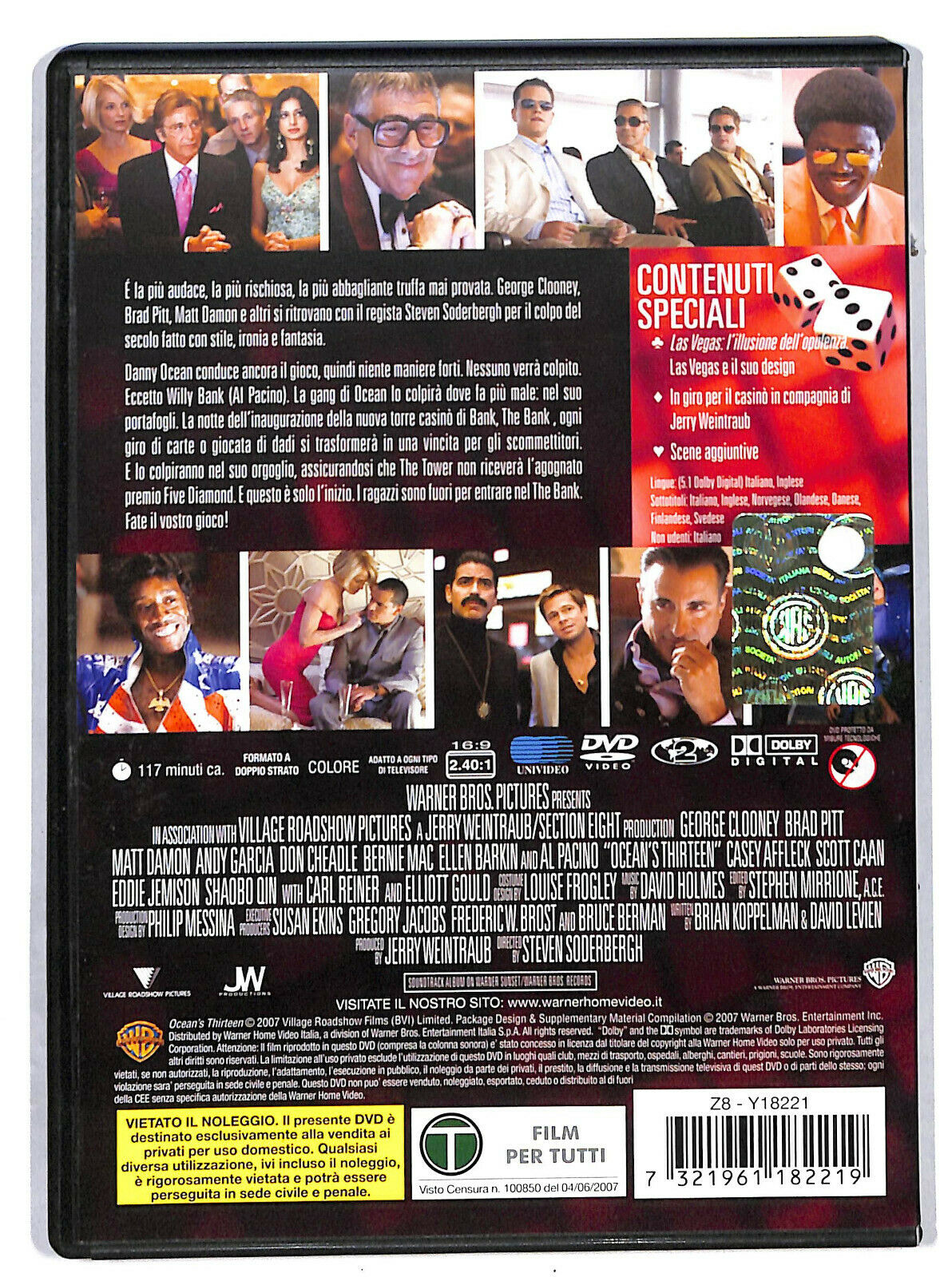 EBOND Ocean's Thirteen  DVD D605101