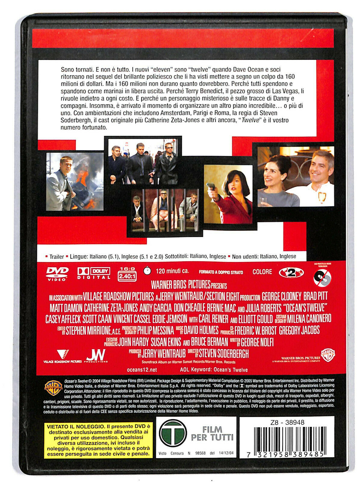 EBOND Ocean's Twelve  DVD D605116