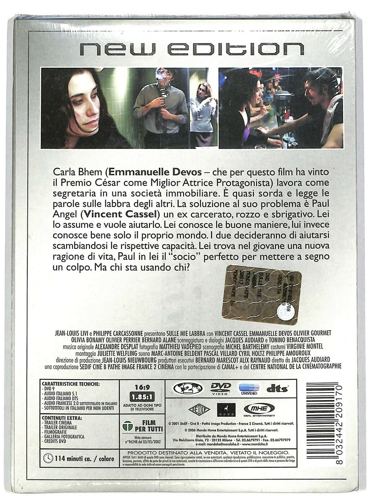 EBOND Sulle Mie Labbra  DVD D605217