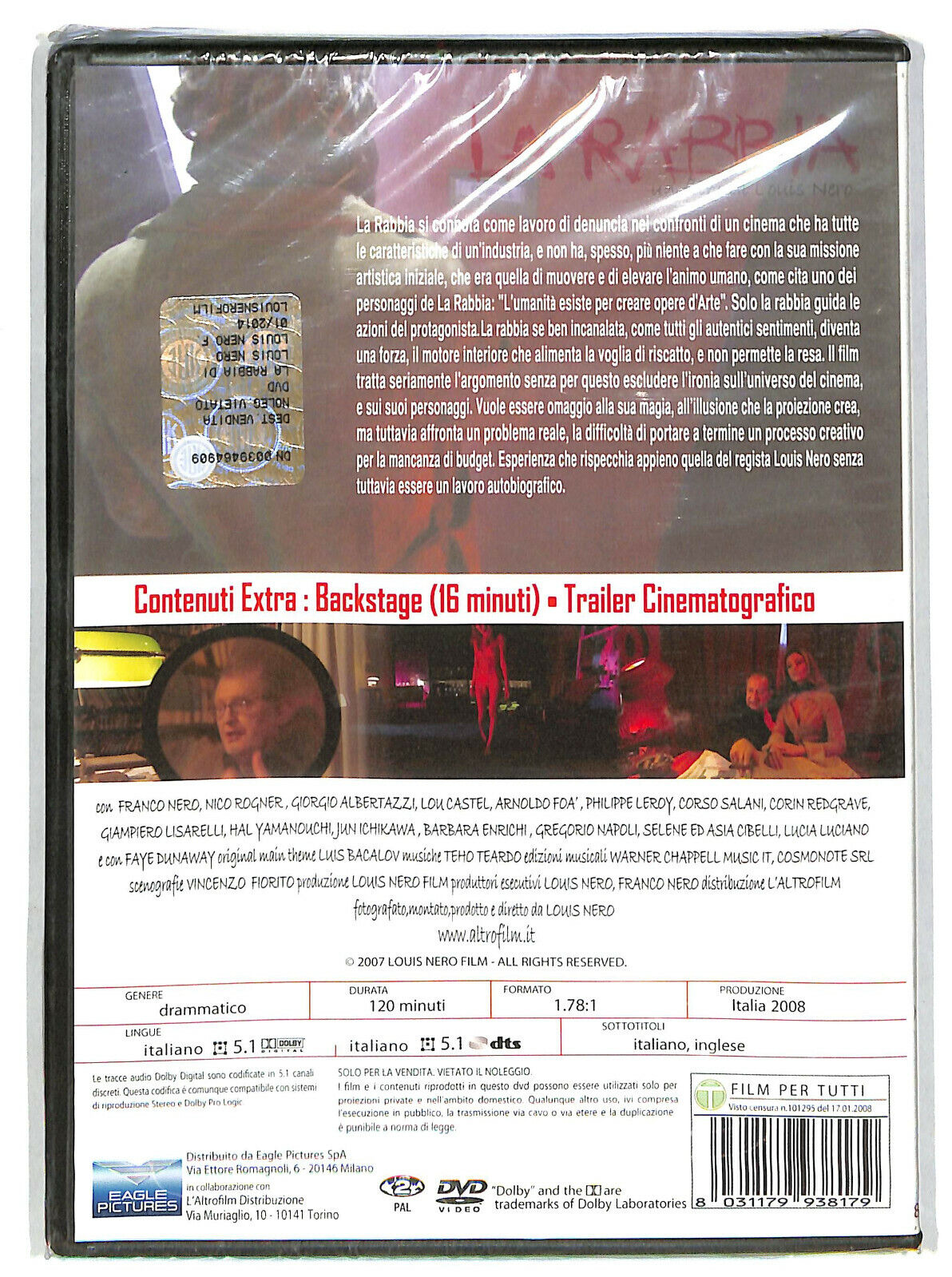 EBOND La Rabbia  DVD D605250