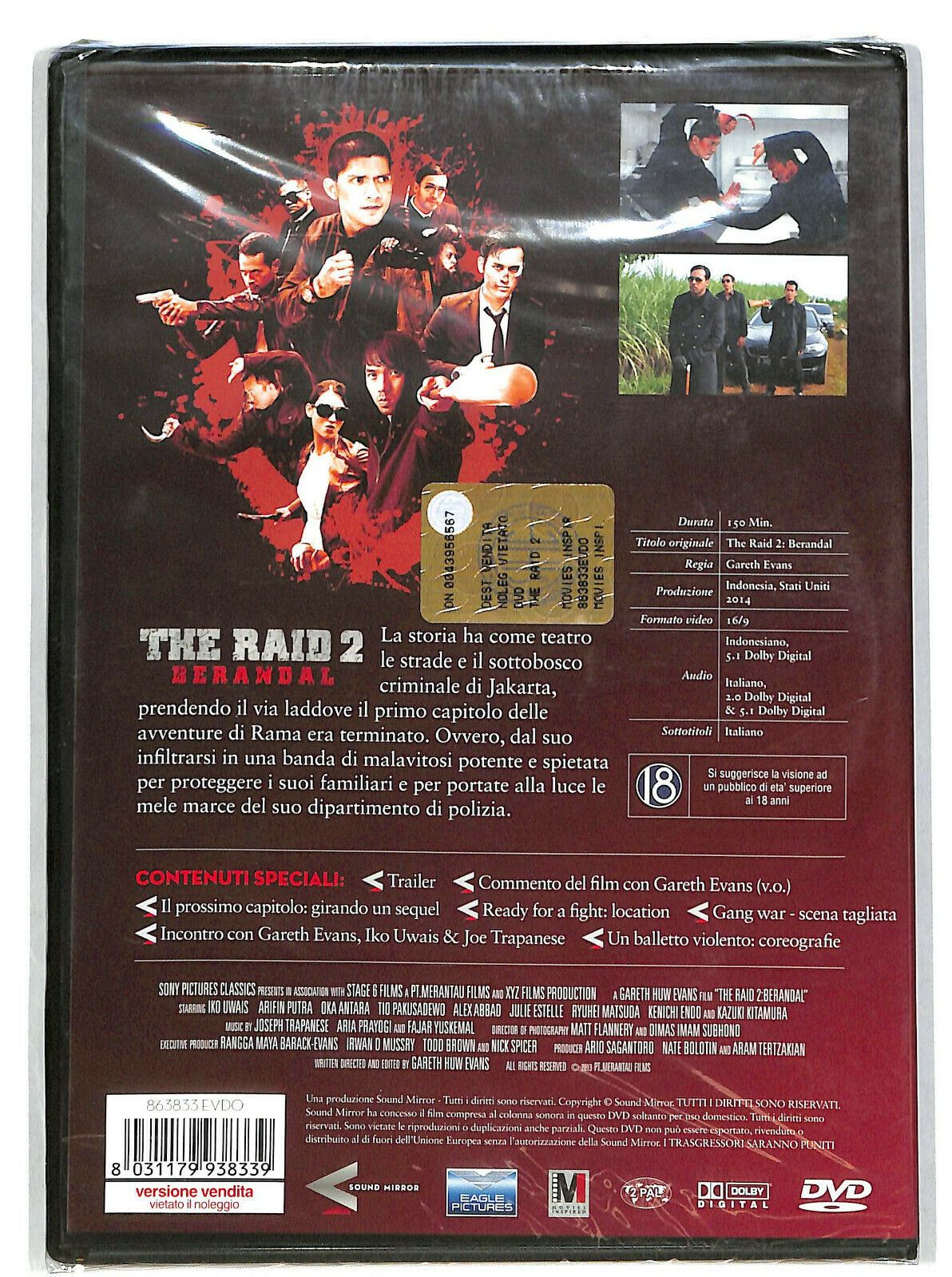 EBOND The Raid 2 - Berandal  DVD D605515
