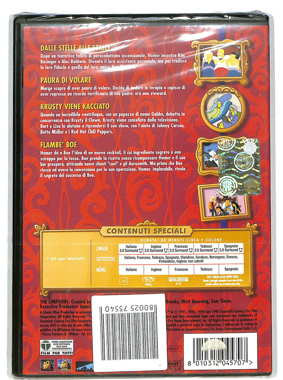 EBOND I Simpson - The Simpsons Go To Hollywood  DVD D605545