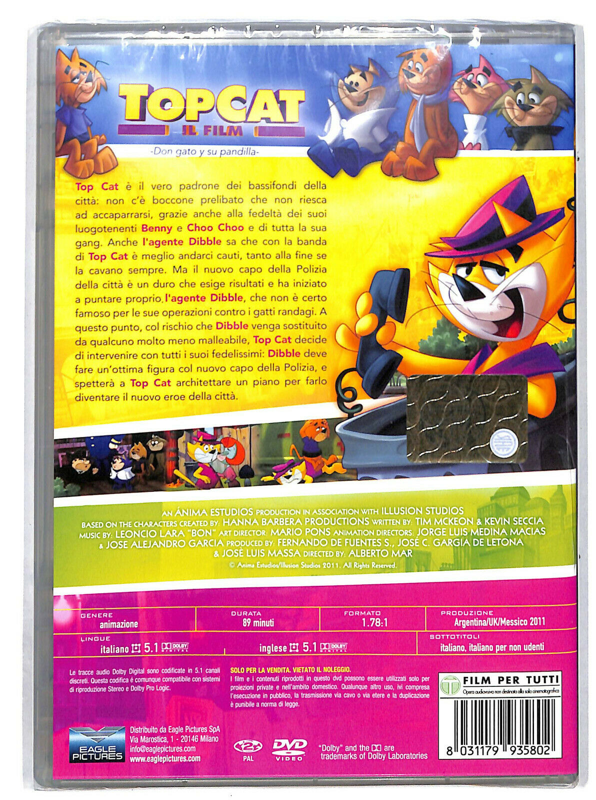 EBOND Top Cat  DVD D605712