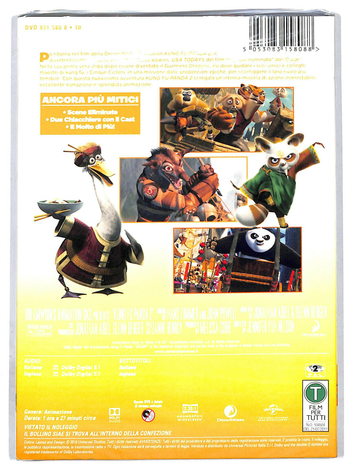 EBOND  Kung Fu Panda 2 DVD D605746