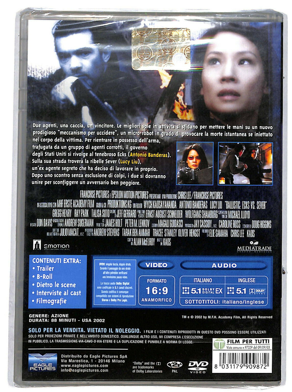 EBOND Ballistic   DVD D605947