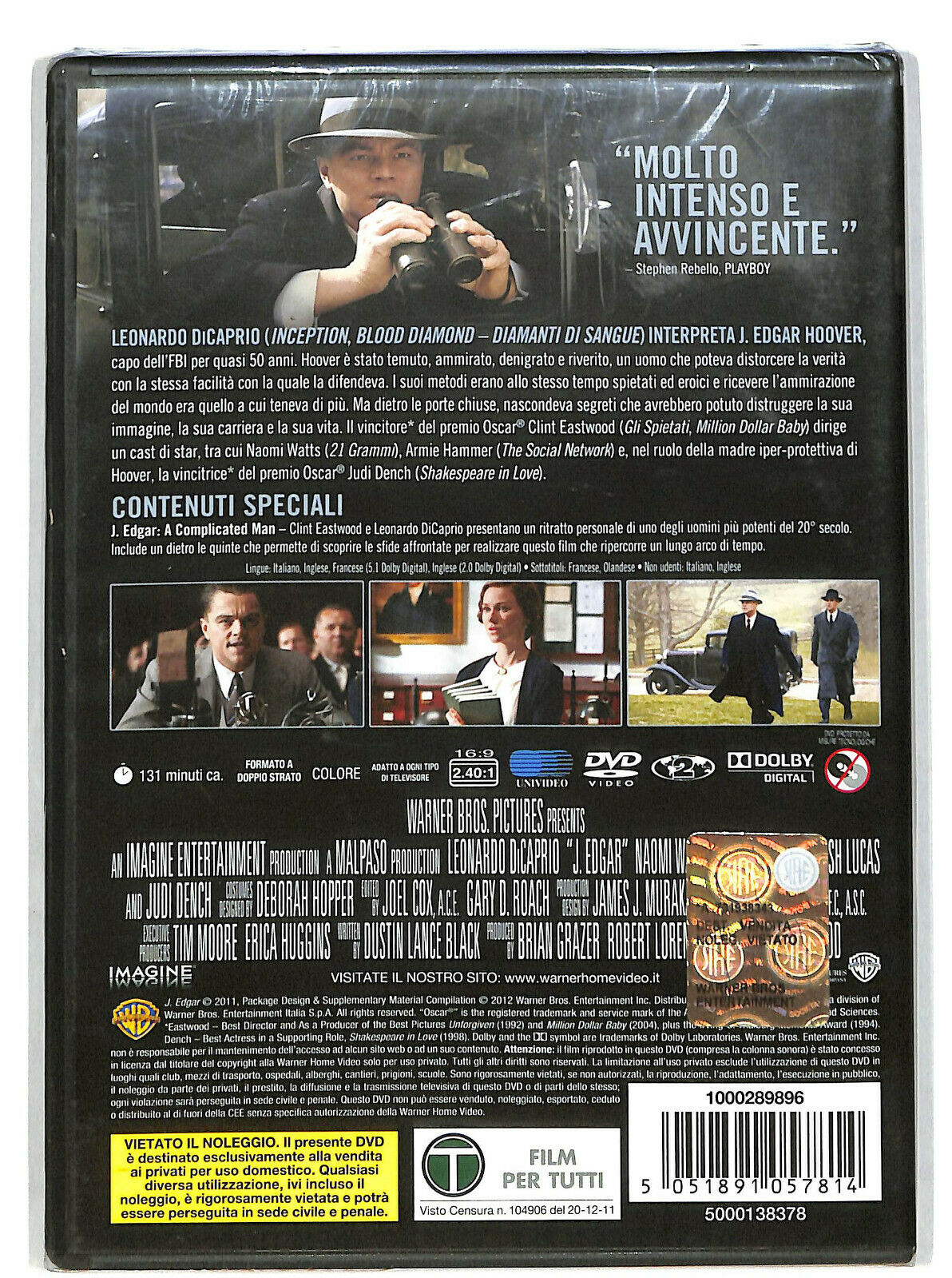 EBOND J. Edgar  DVD D606026
