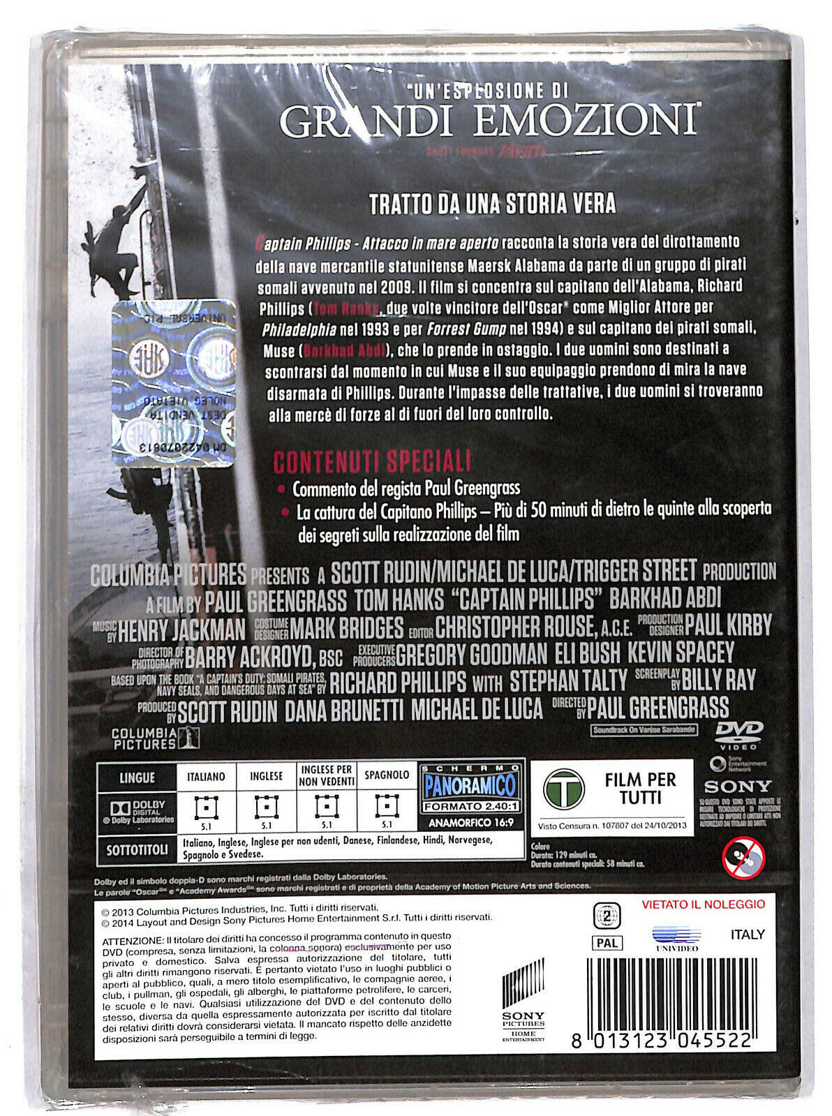 EBOND  Captain Phillips DVD D606118