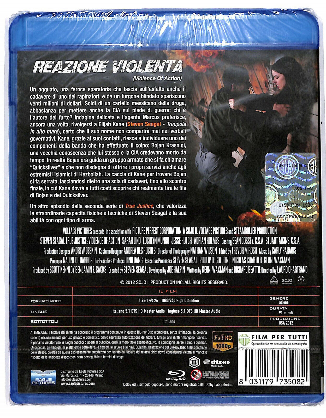 EBOND Reazione Violenta BLURAY D606302