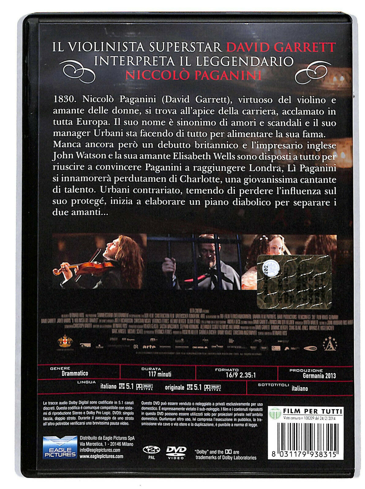 EBOND Il Violista Del Diavolo  DVD D606633