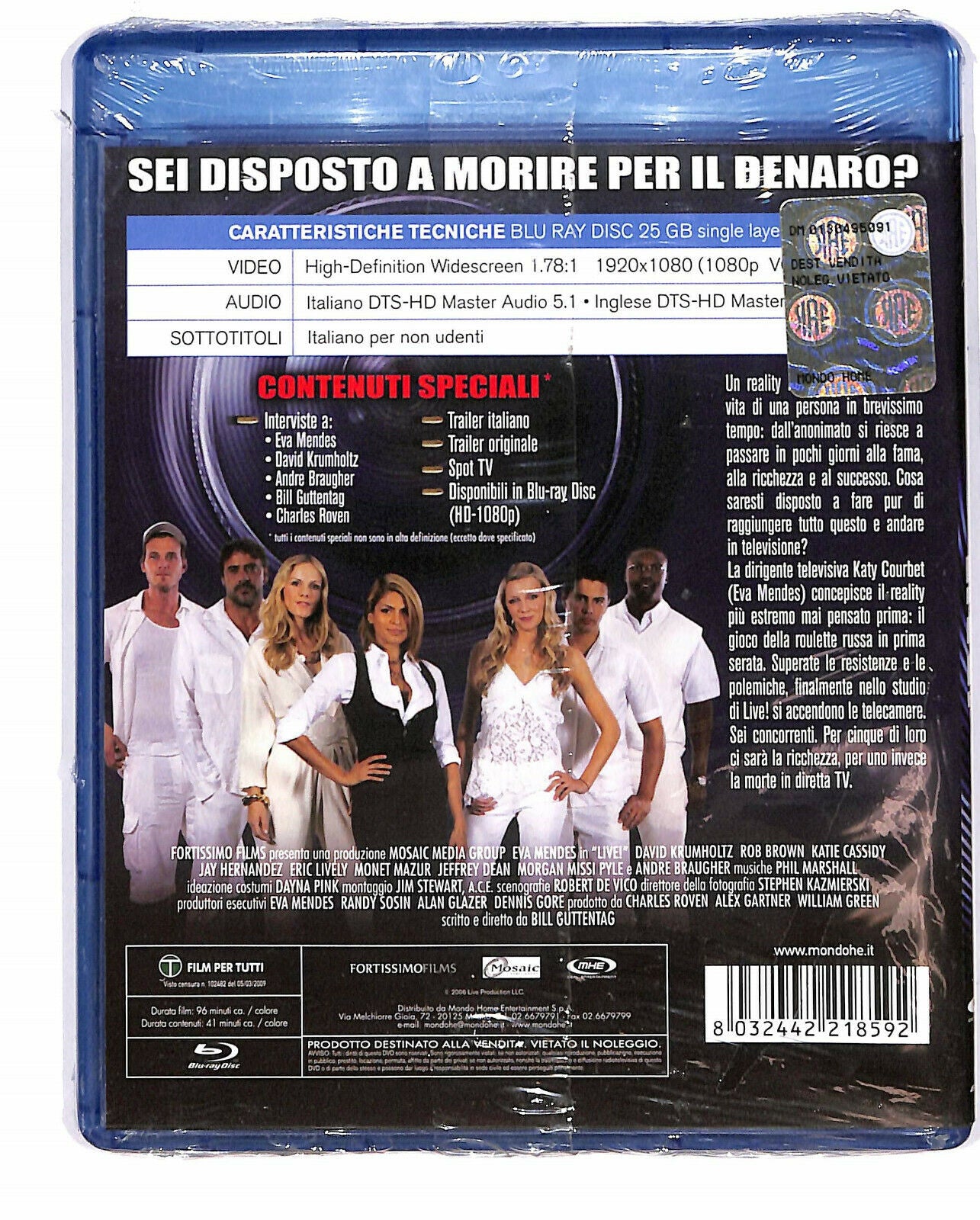EBOND  Live! - Ascolti Record Al Primo Colpo BLURAY D606702