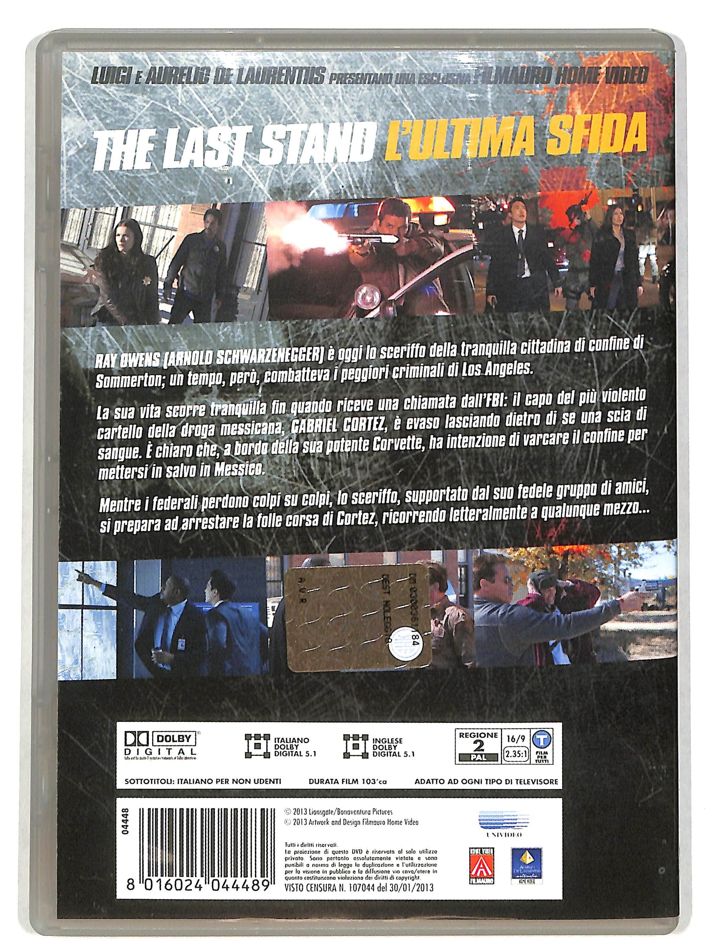 EBOND The Last Stand - L'ultima Sfida  Ex Noleggio DVD D607417