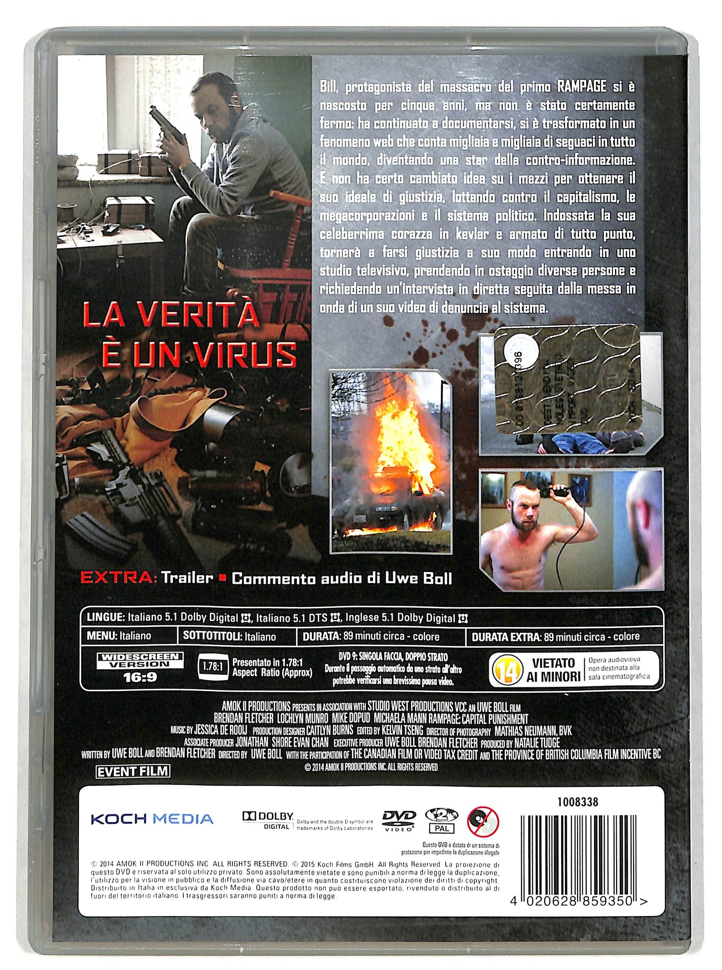 EBOND Rampage - Giustizia Capitale DVD D607425