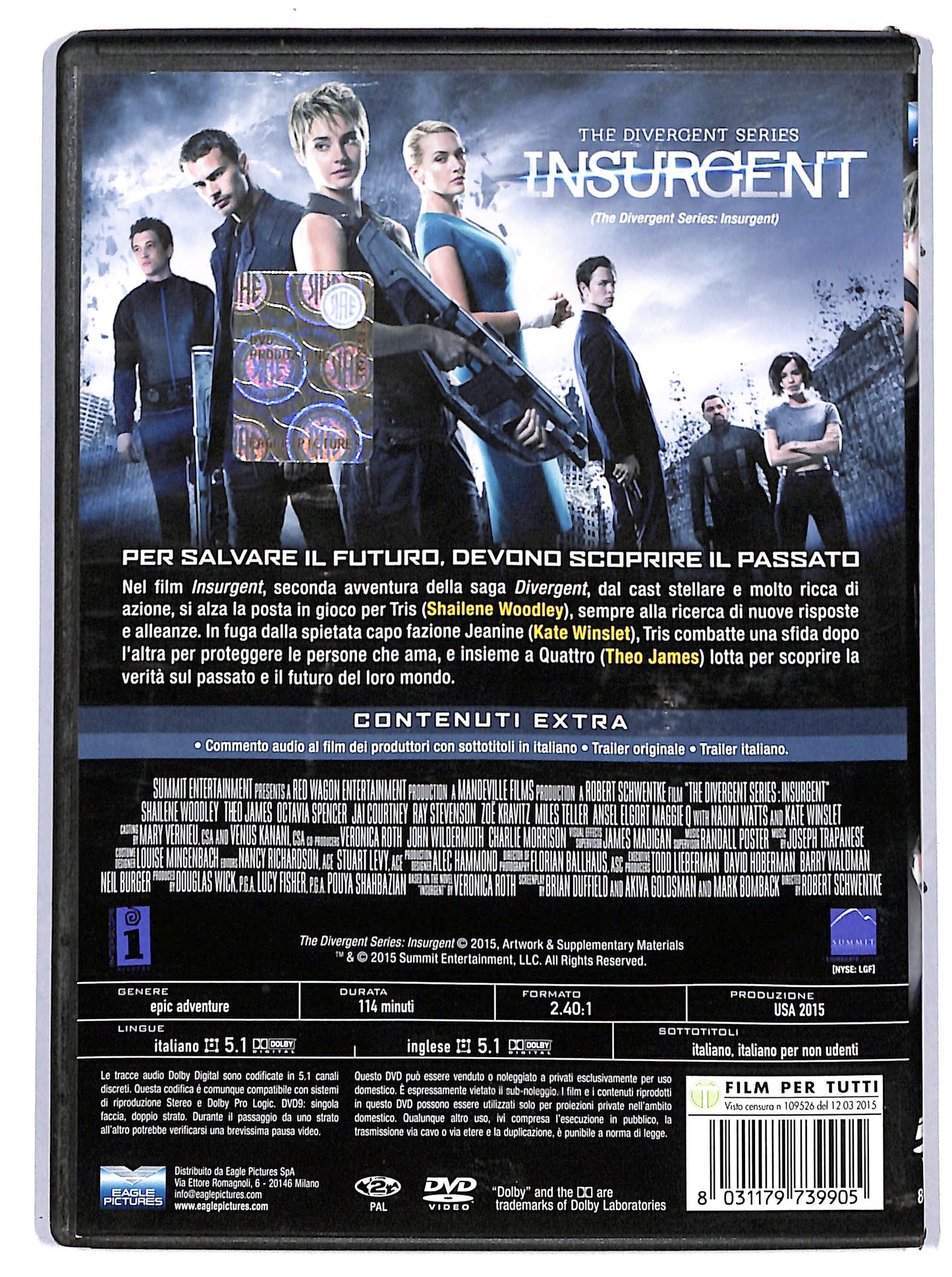 EBOND Insurgent DVD D607503