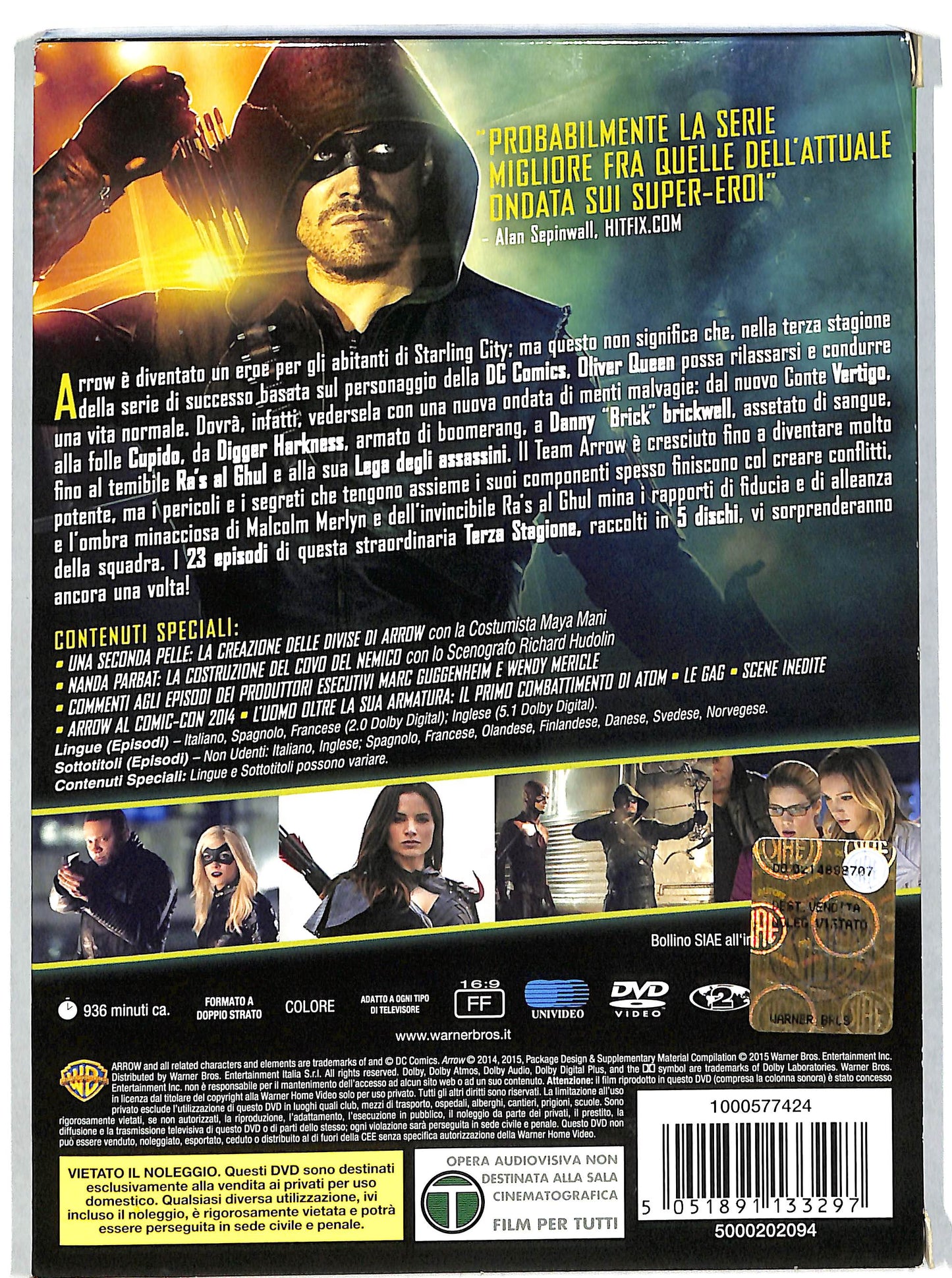EBOND Arrow - Stagione 03 - 5 DVD D607717