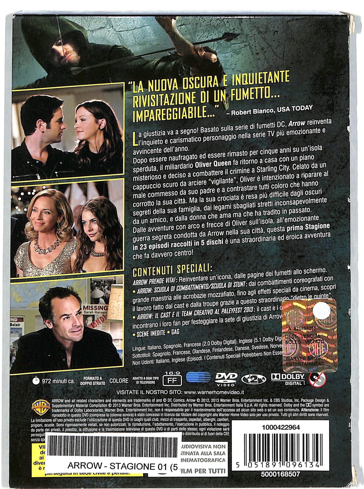 EBOND Arrow - Stagione 01 - 5 DVD D607719
