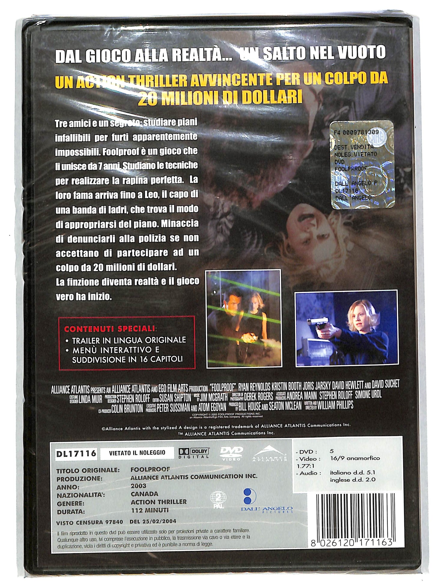 EBOND Foolproof DVD D607737