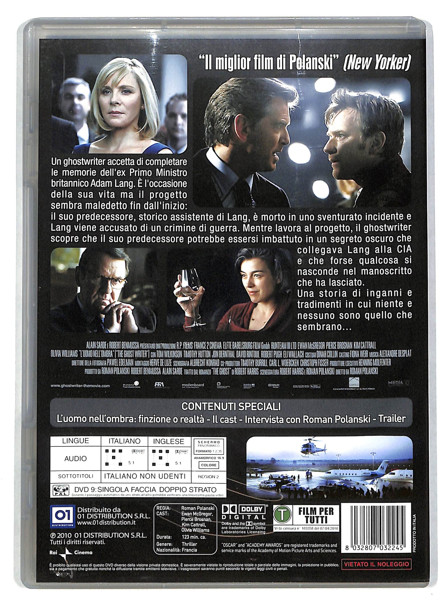 EBOND L' Uomo Nell'ombra - The Ghost Writer DVD D607742