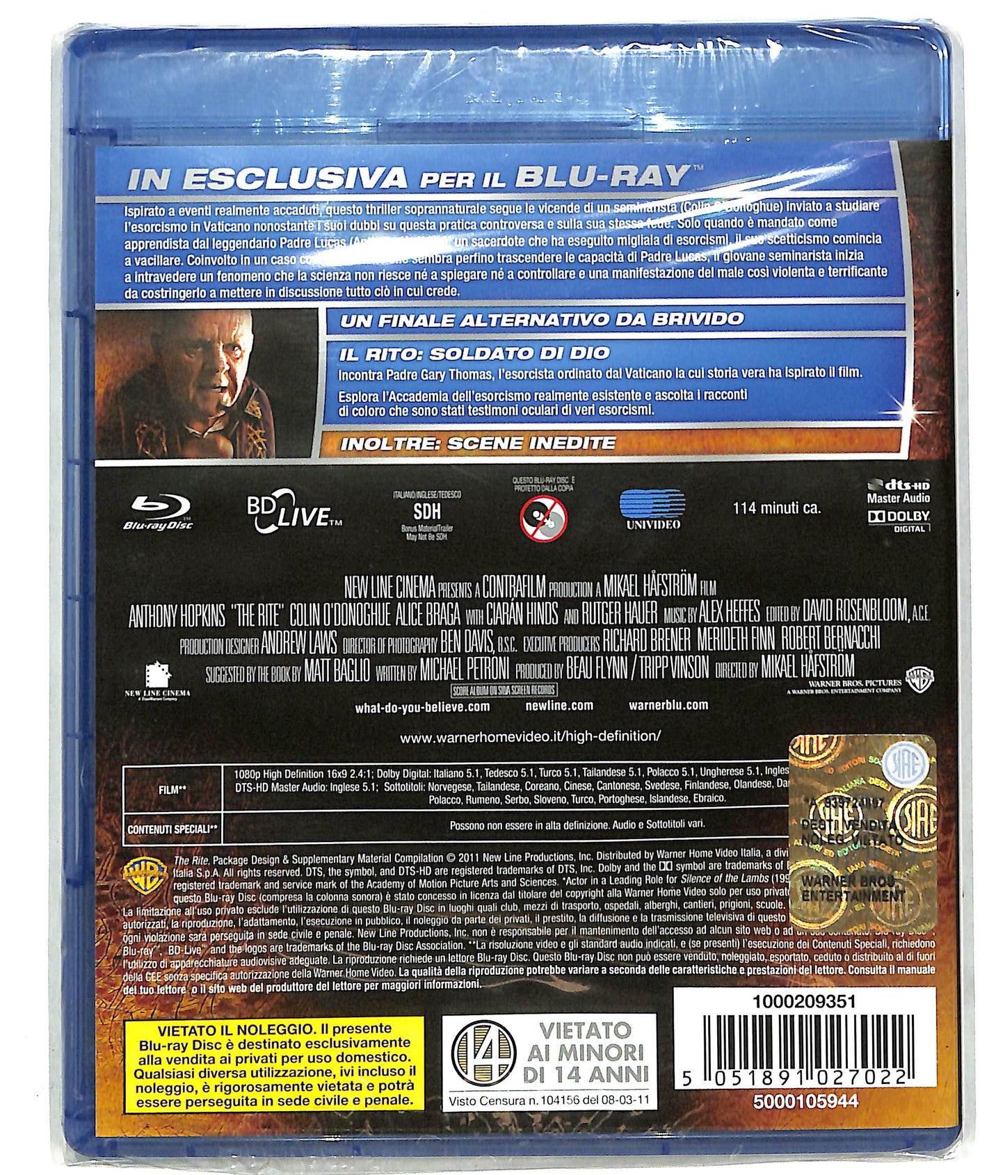 EBOND Il Rito BLURAY D607966