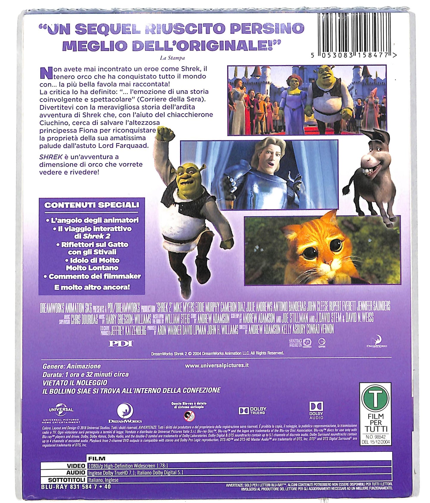 EBOND Shrek 2 - BLURAY D607977