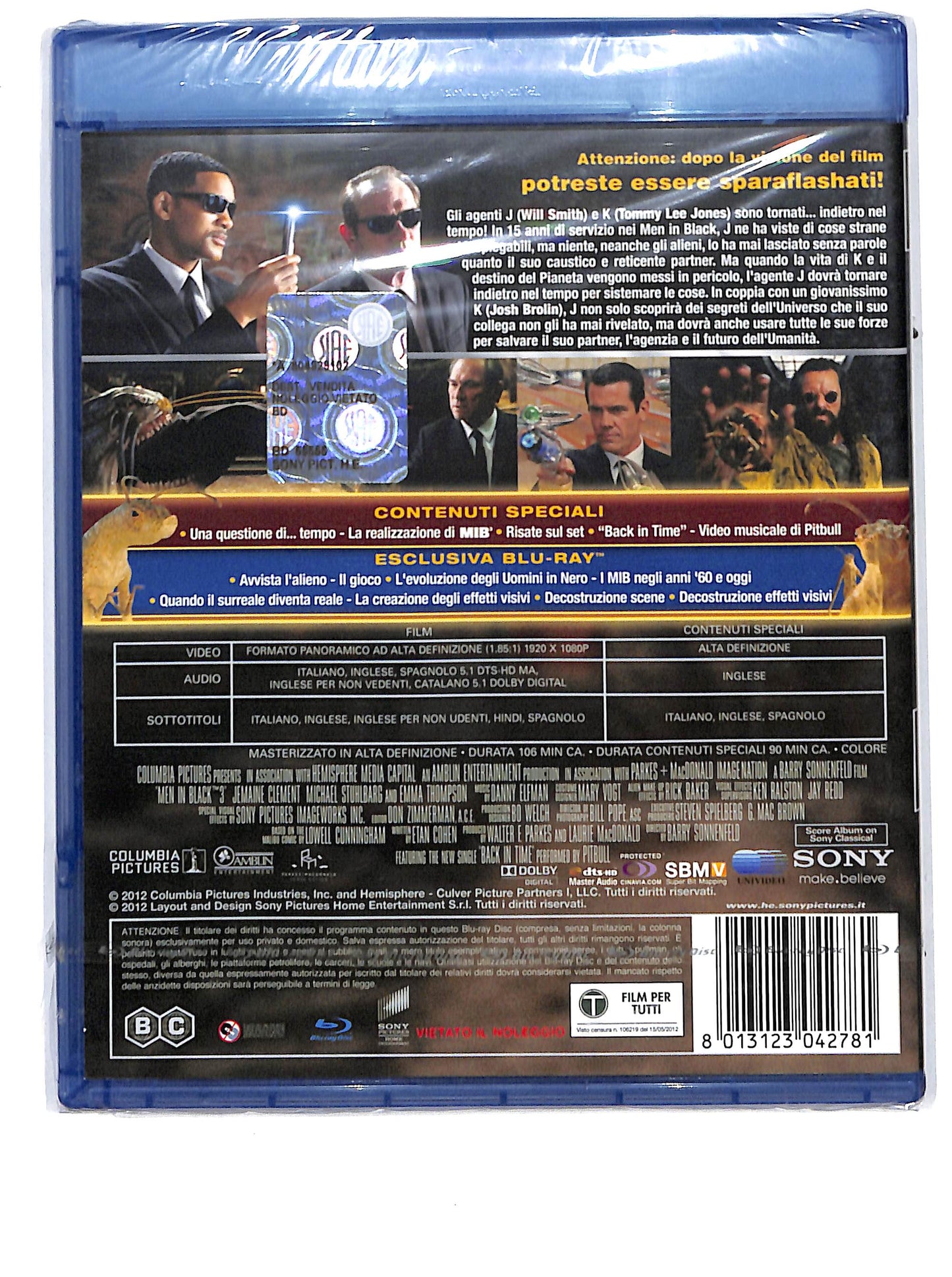 EBOND Men In Black 3 BLURAY D608014