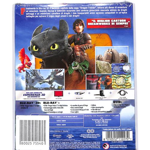 EBOND DRAGON TRAINER 2 - BLURAY 3D + BLU RAY + DVD BLURAY D608151