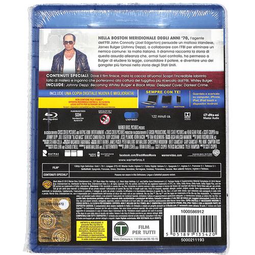 EBOND Black Mass - L'ultimo Gangster  BLURAY D608263