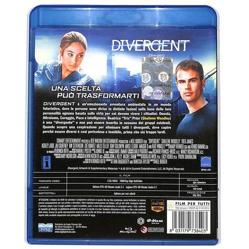 EBOND Divergent  Ex Noleggio BLURAY D608446