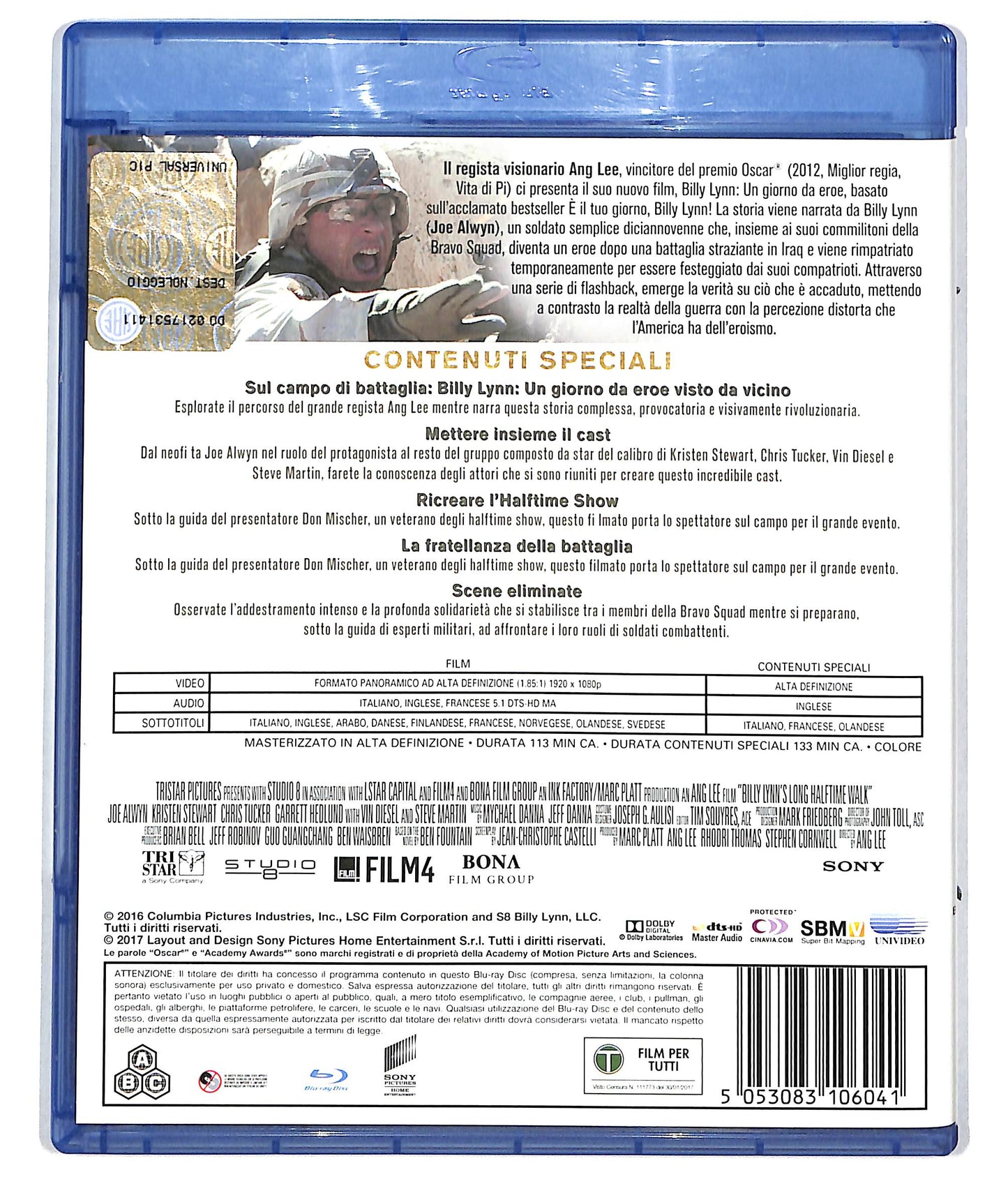 EBOND Billy Lynn - Un giorno da eroe  Ex Noleggio BLURAY D608803