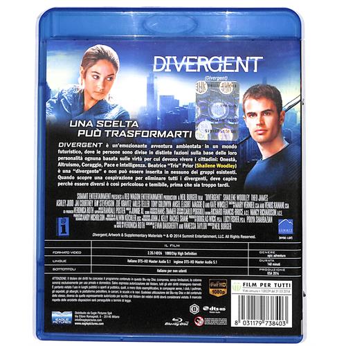 EBOND divergent - noleggio BLURAY D609236