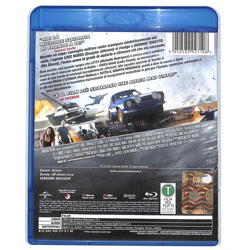 EBOND Fast & Furious 6 Noleggio BLURAY D609326