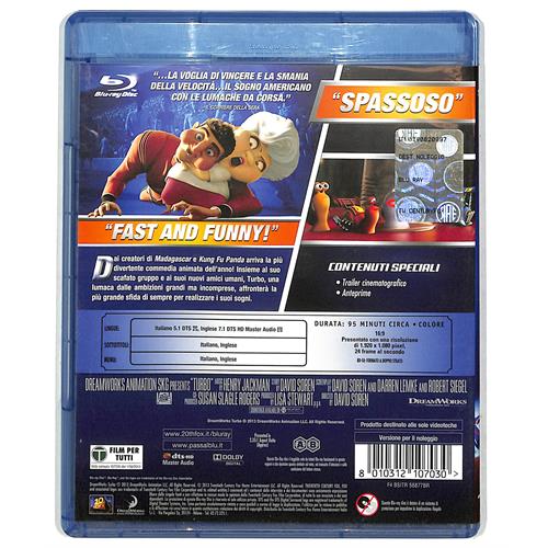 EBOND Turbo (film) Noleggio BLURAY D609805