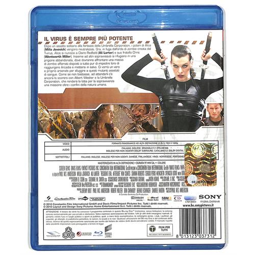 EBOND Resident Evil: Afterlife Noleggio BLURAY D609823