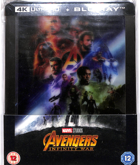 EBOND avengers - infinity war - 4k ultra HD + blu-ray BLURAY D609963