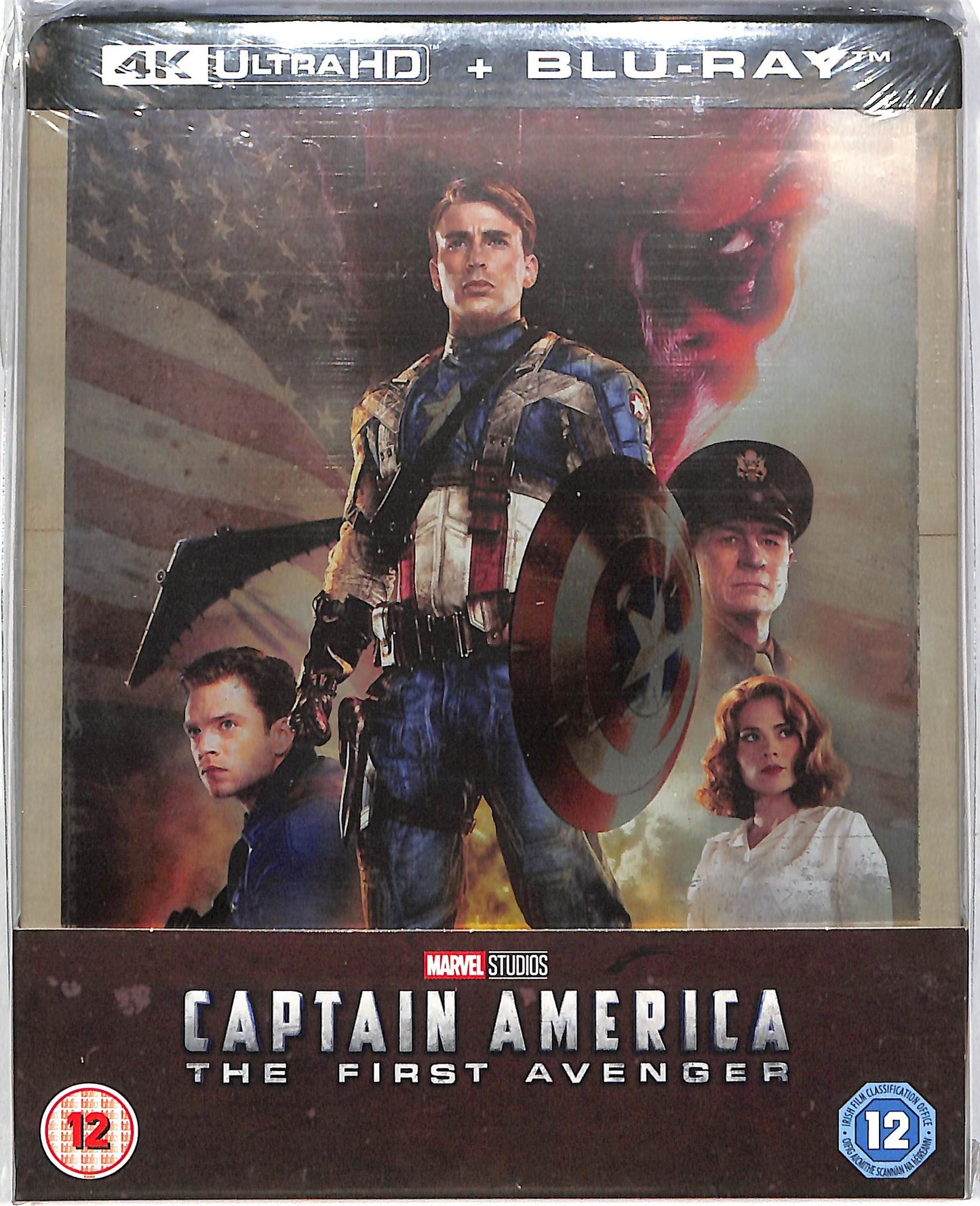 EBOND Captain America:The First Avenger [4K UHD, Blu Ray Steelbook]  BLURAY D610009