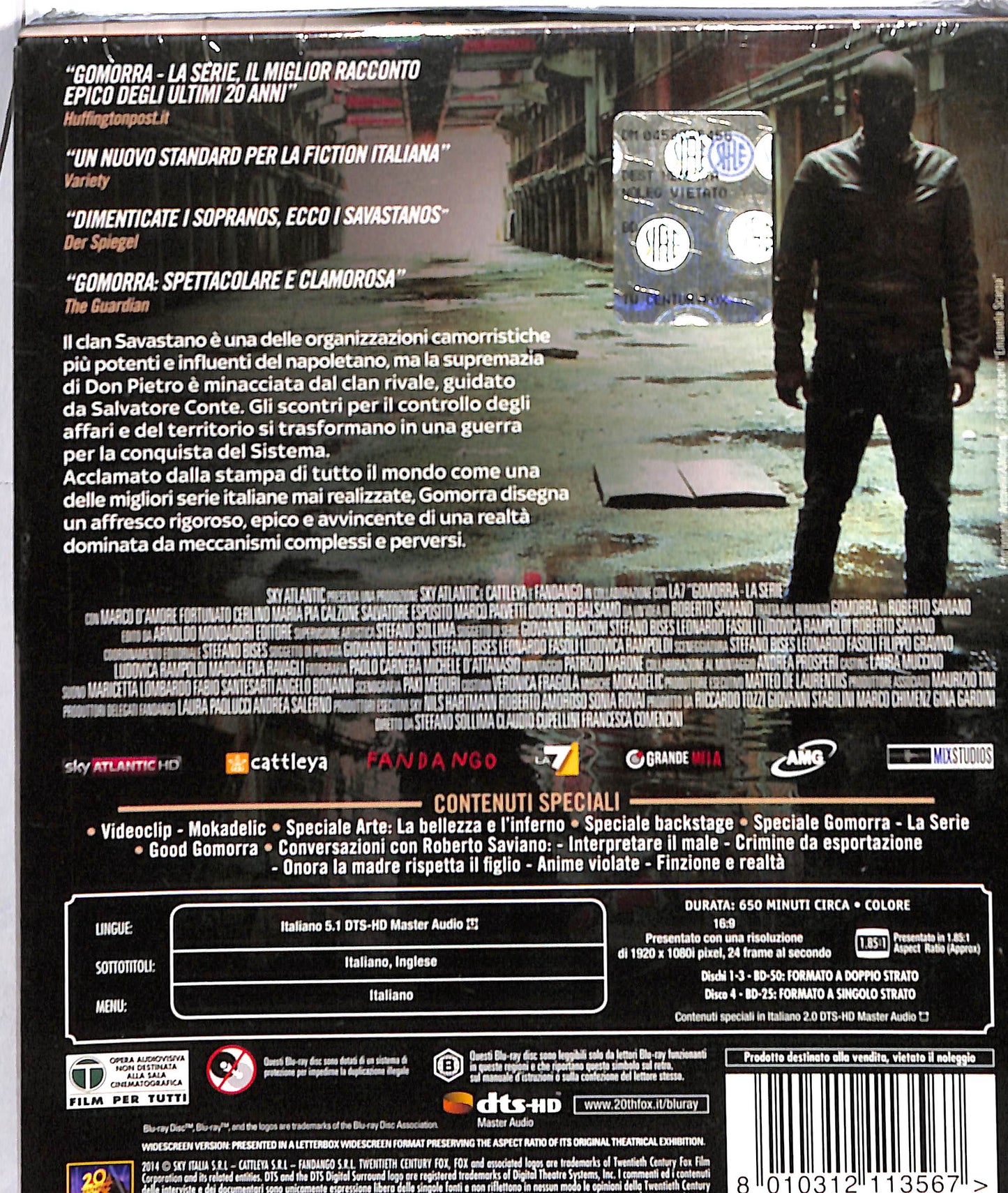 EBOND gomorra - la serie BLURAY D610215