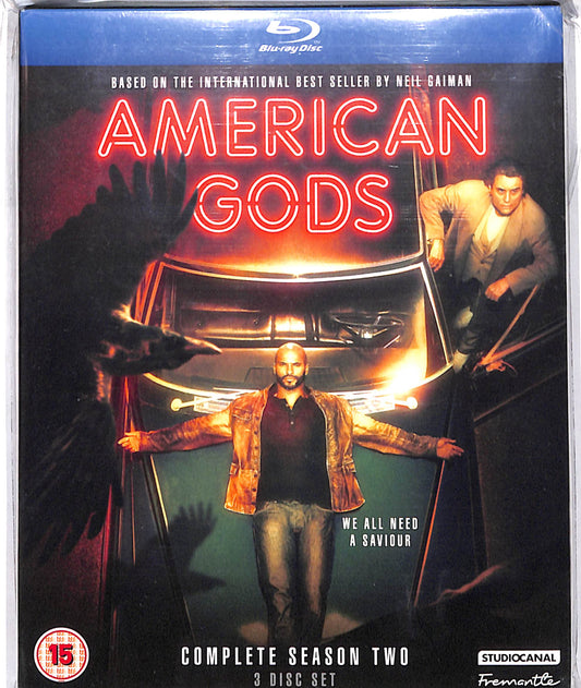 EBOND american gods , complete season two BLURAY D610224