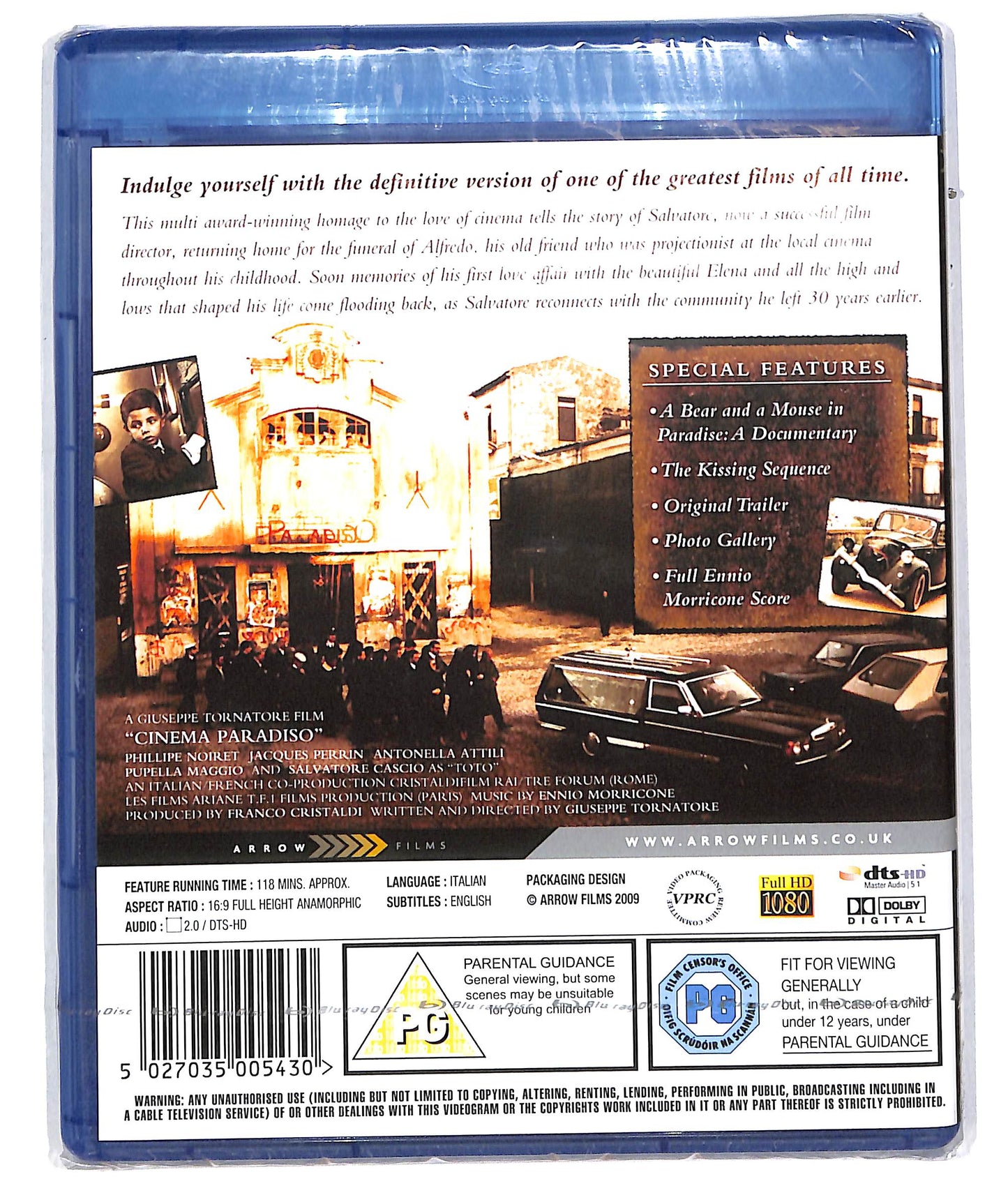 EBOND Nuovo Cinema Paradiso [UK] BLURAY D610461