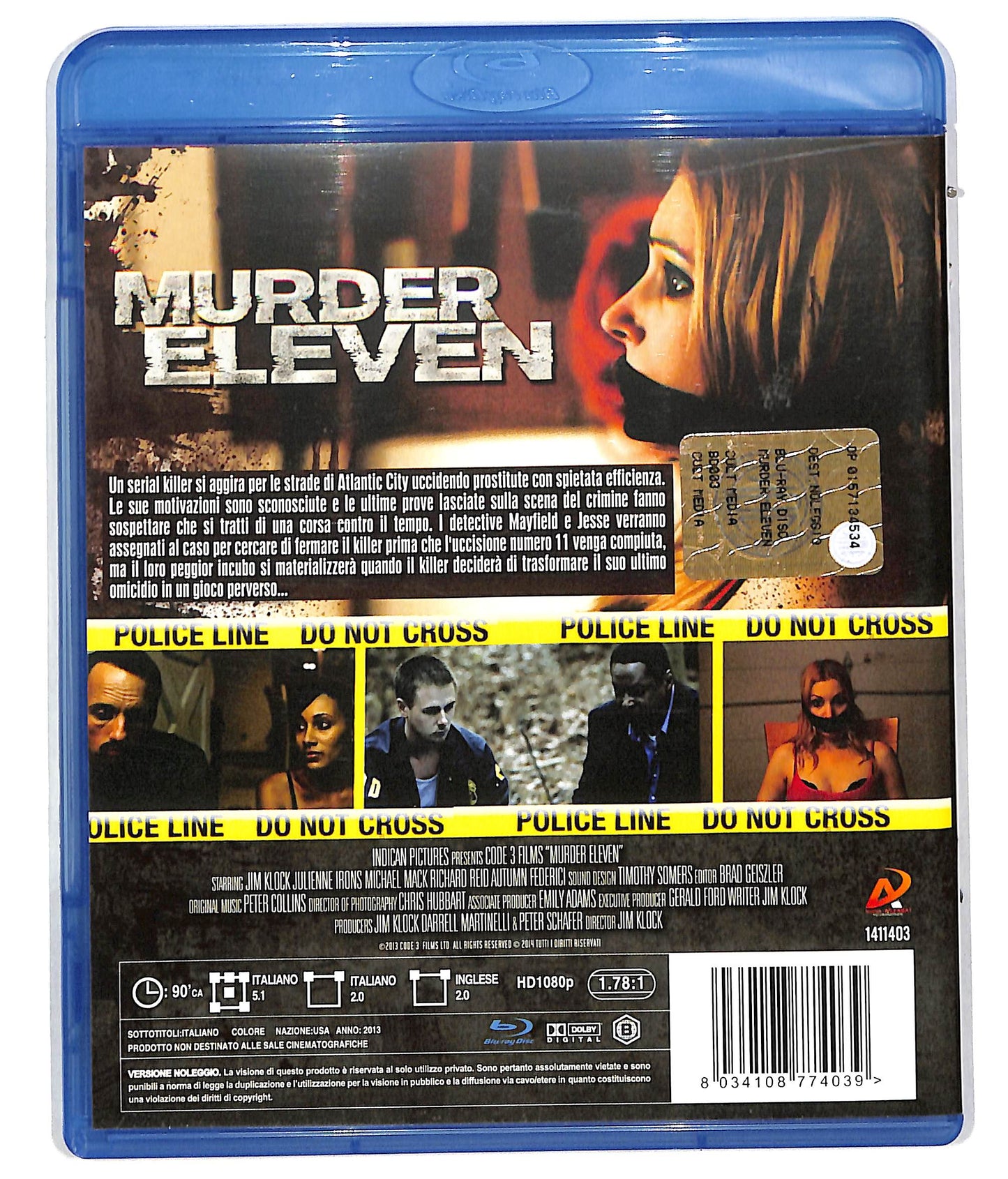 EBOND Murder Eleven Noleggio BLURAY D610478