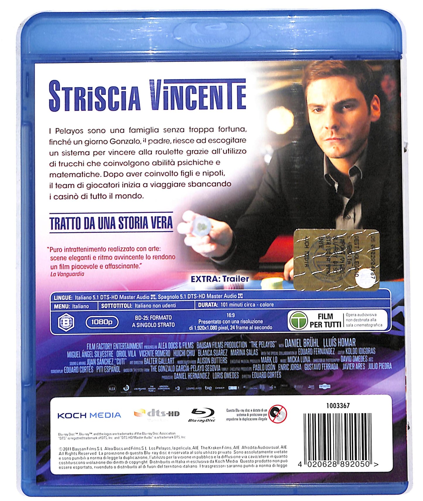 EBOND striscia vincente - noleggio BLURAY D610563