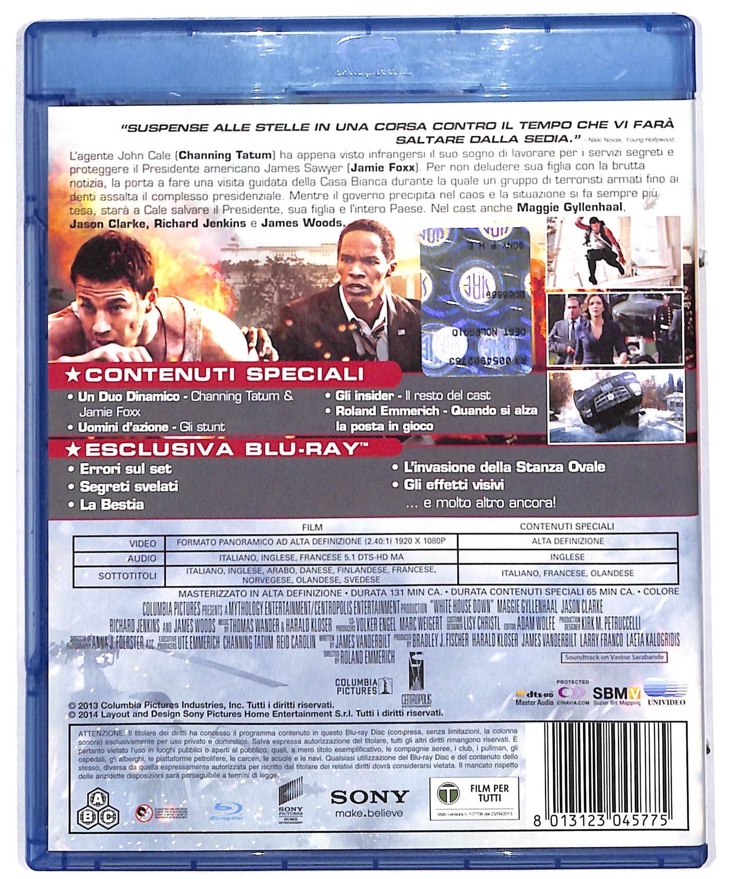 EBOND sotto assedio - white house down - noleggio BLURAY D610570