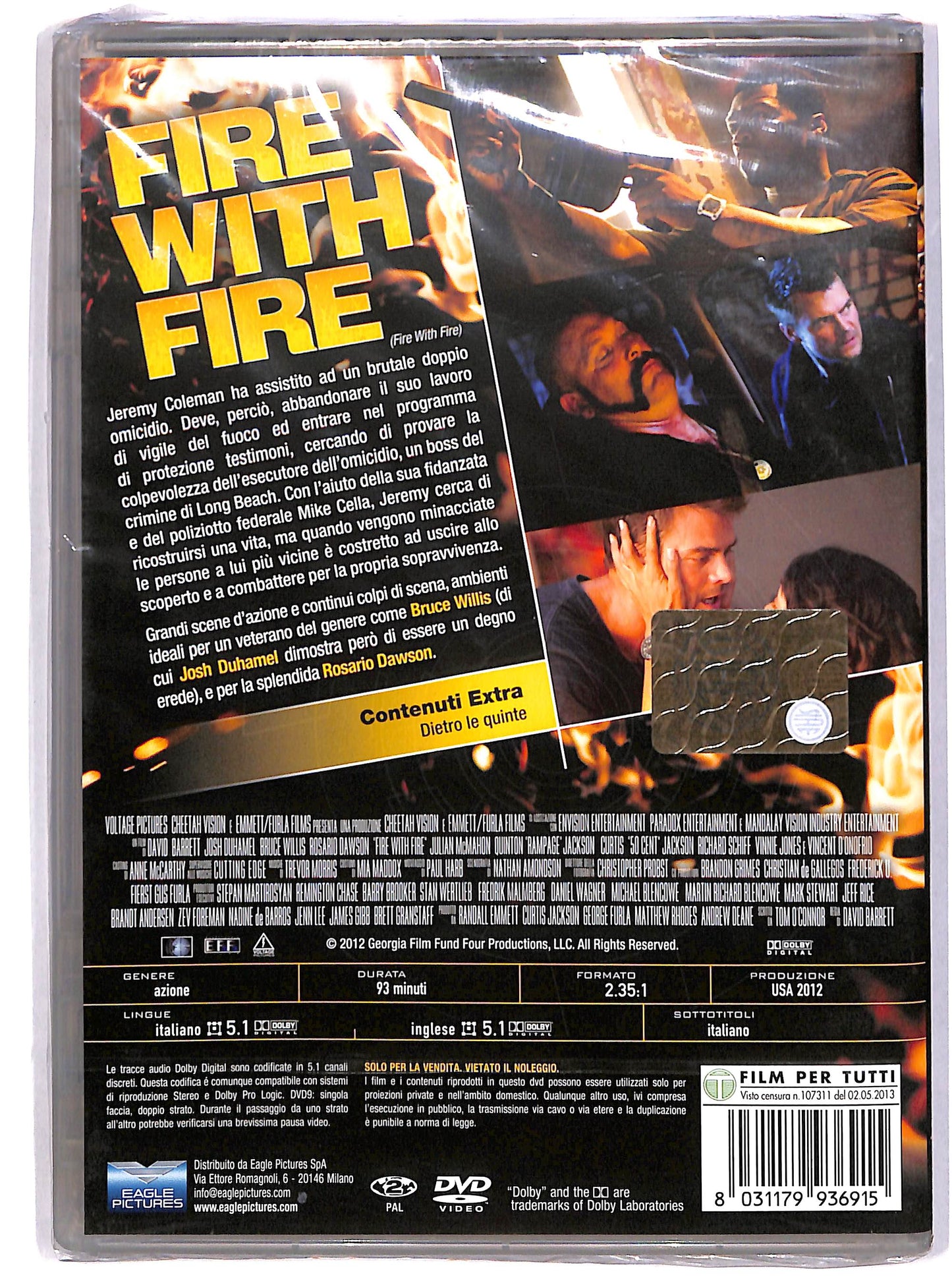 EBOND Fire with fire DVD D610734