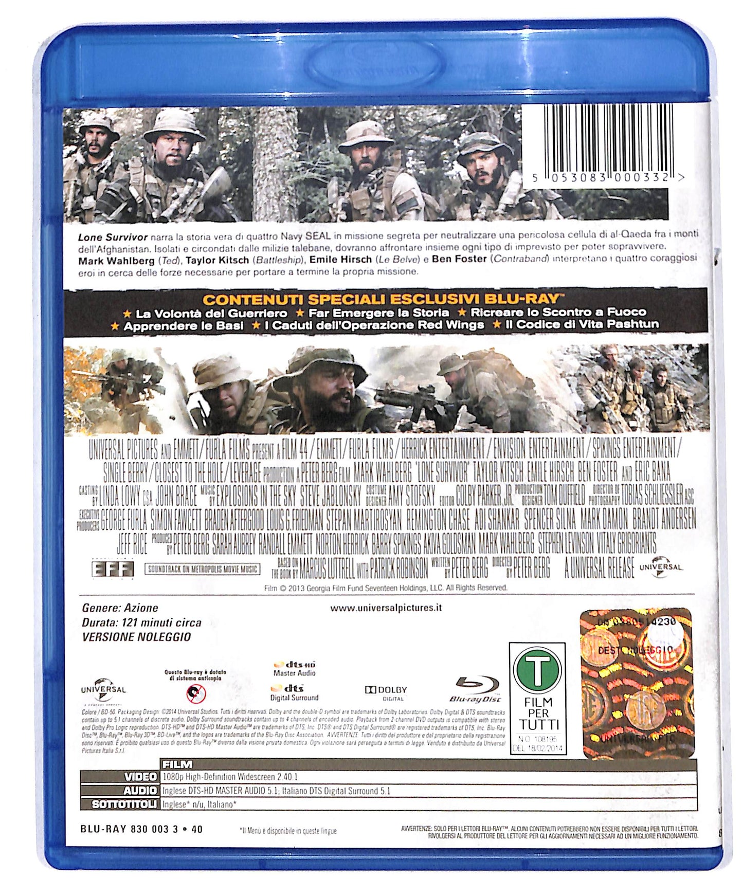 EBOND lone survivor - noleggio BLURAY D610829