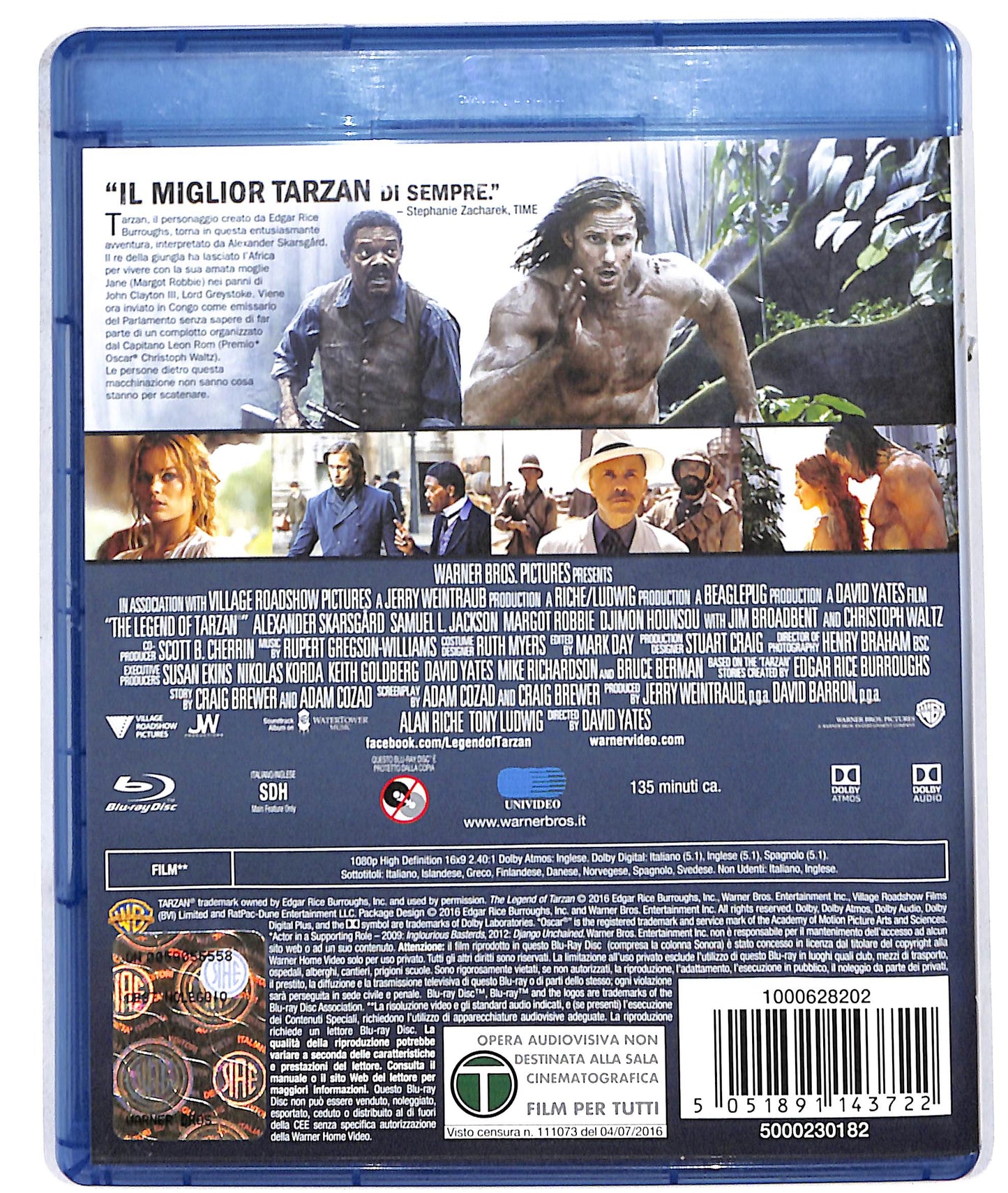 EBOND the legend of tarzan - noleggio BLURAY D610844