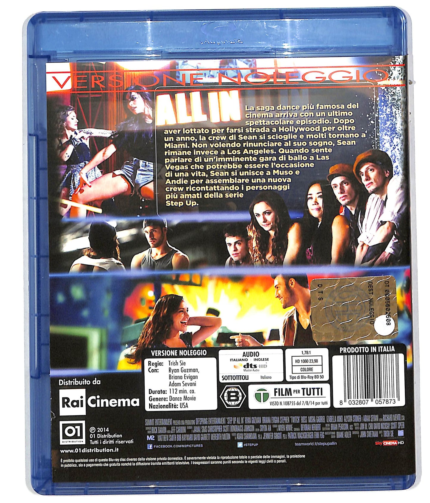 EBOND Step Up: All In Noleggio BLURAY D610909