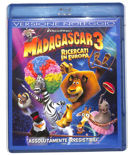 EBOND Madagascar 3 - Ricercati in Europa Noleggio BLURAY D610916