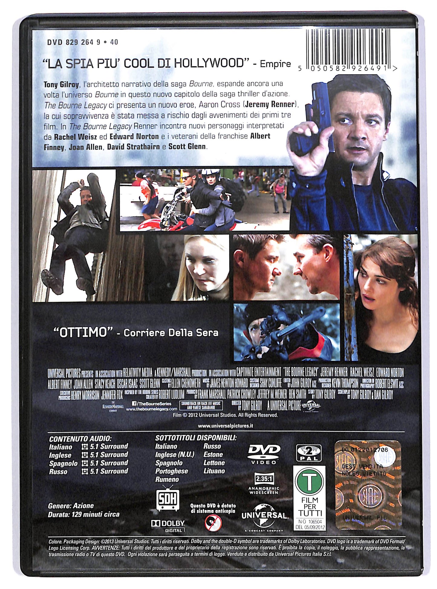 EBOND The Bourne Legacy DVD D611048