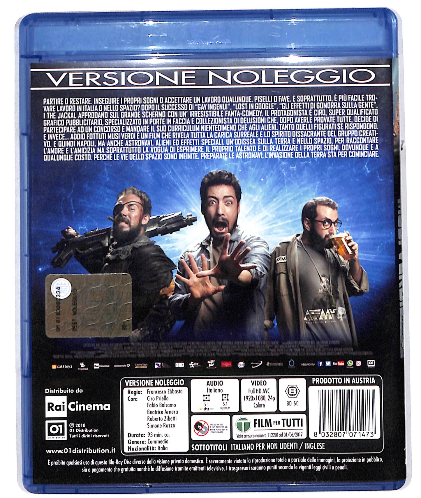 EBOND addio fottuti musi verdi -  Noleggio BLURAY D611130